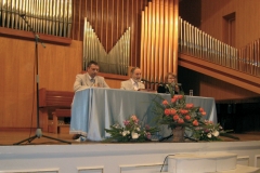 Konferenz Kischinau, Moldawien, Orgelhalle, Mai 2007
